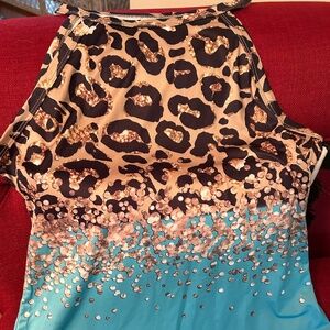 SHEIN multicolor large sleeveless top